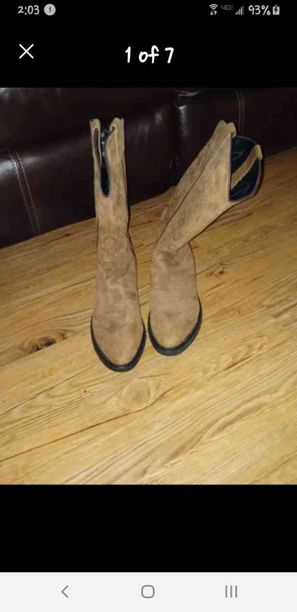 85obo Like New old western cowboy boots size 11EE - Boonville, North Carolina - FleaMarketBay