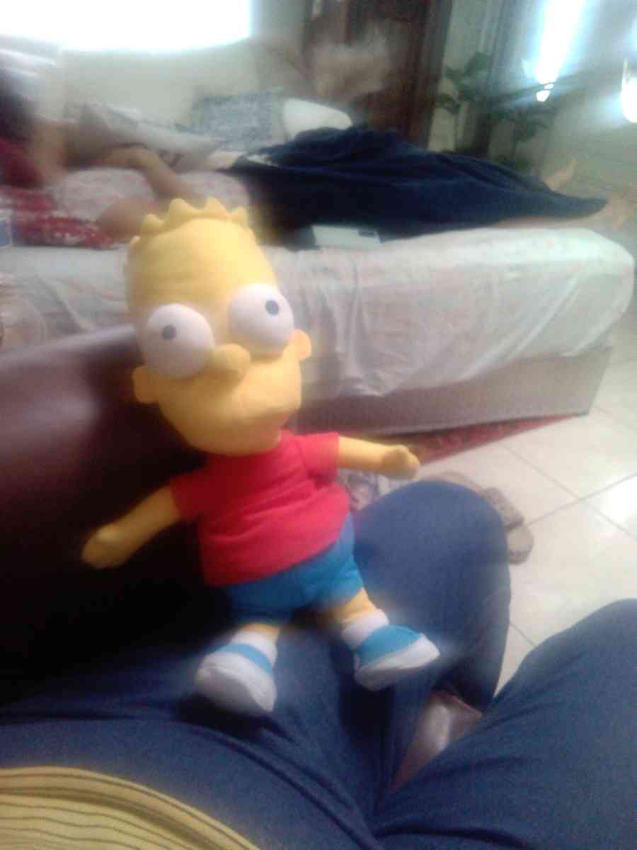 I have a collectible Bart Simpson plush