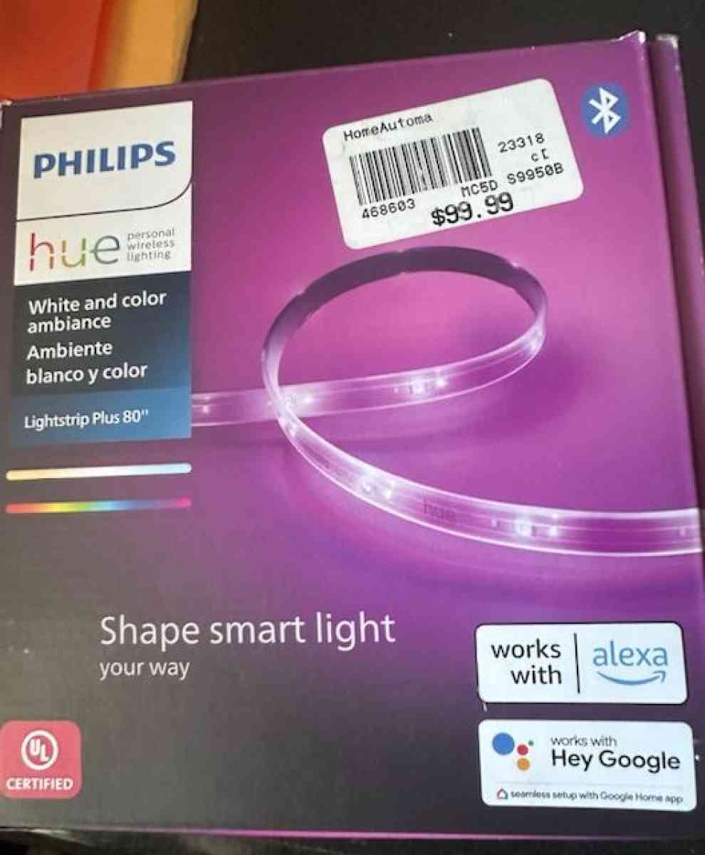 Phillips Hue strip lights - Denver, Colorado - FleaMarketBay
