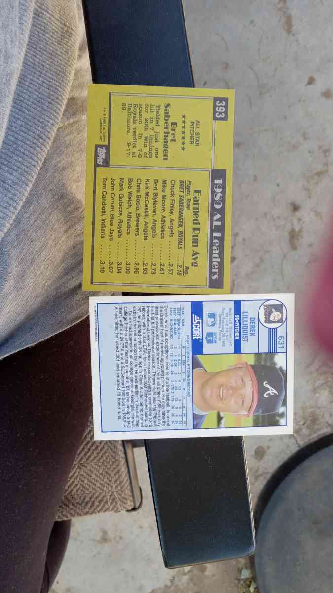 2 baseball card - Monett, Missouri - FleaMarketBay