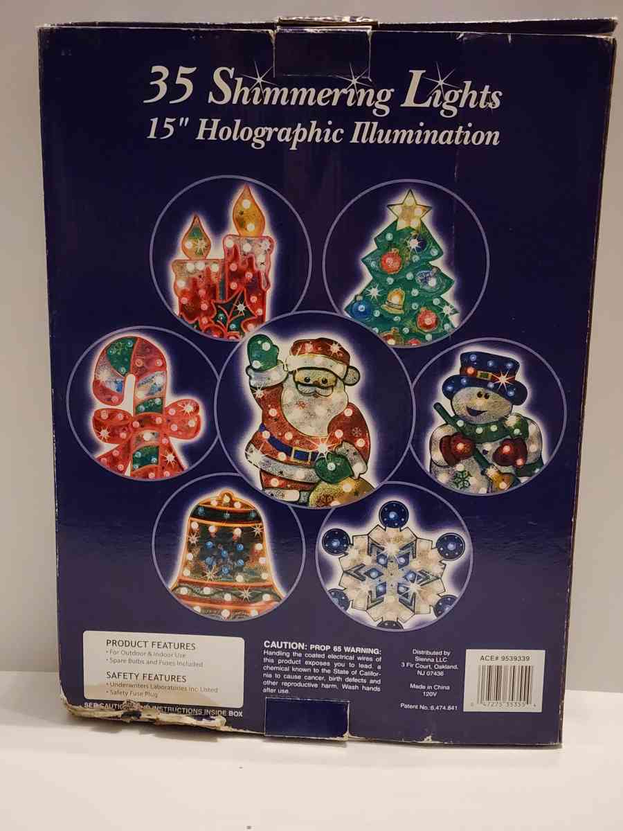 Celebrations Holographic Illumination Twinkling Candy Cane - Longview, Washington - FleaMarketBay