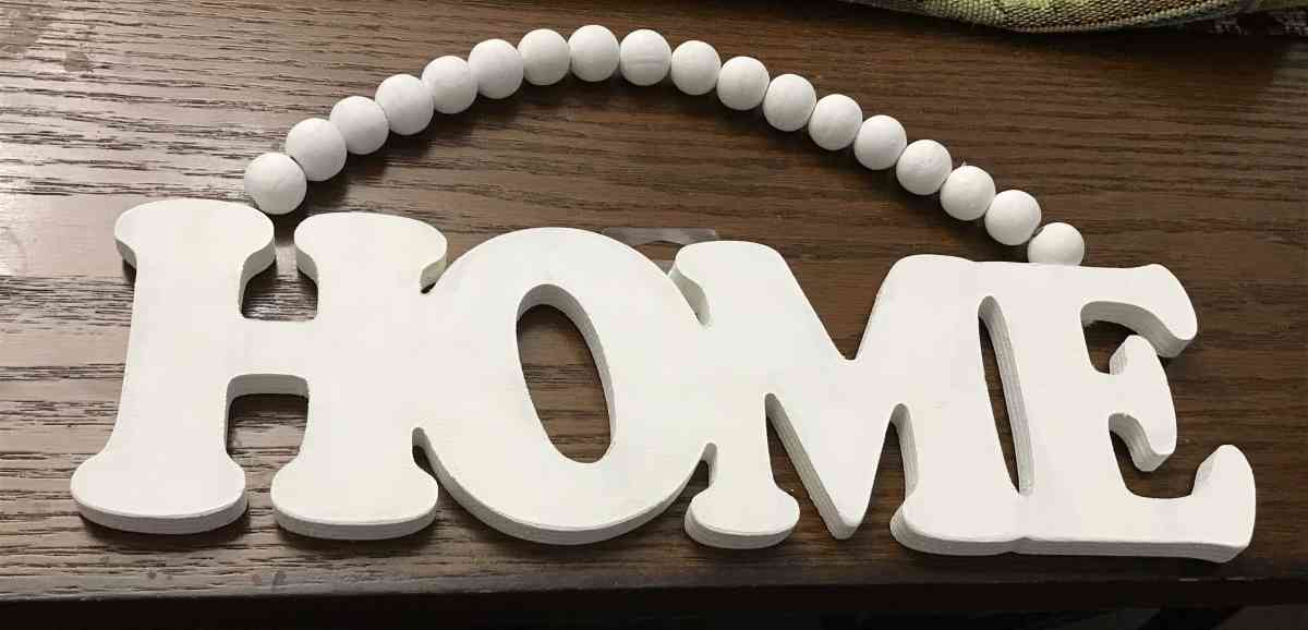 home sign - Cumberland, Maryland