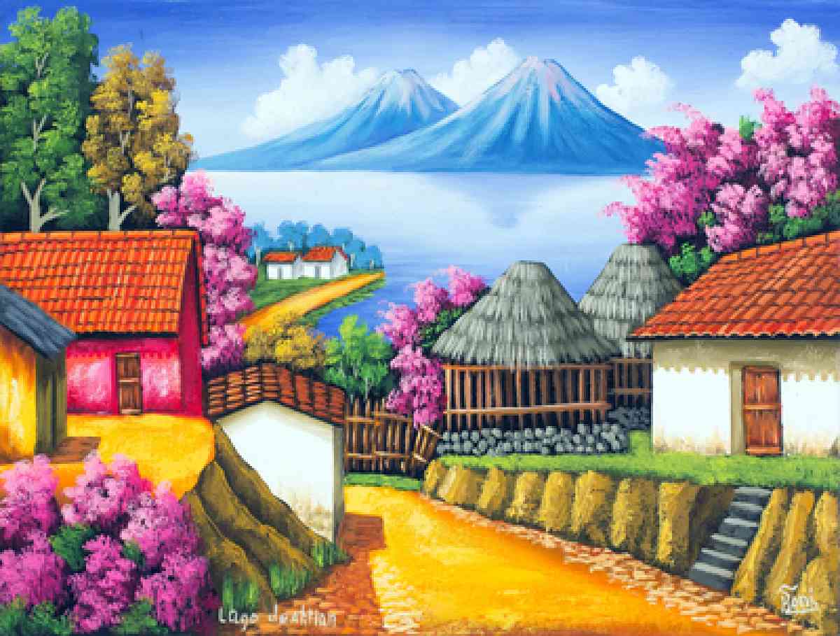 Wall stickers for Guatemalan restaurant - Los Angeles, California - FleaMarketBay