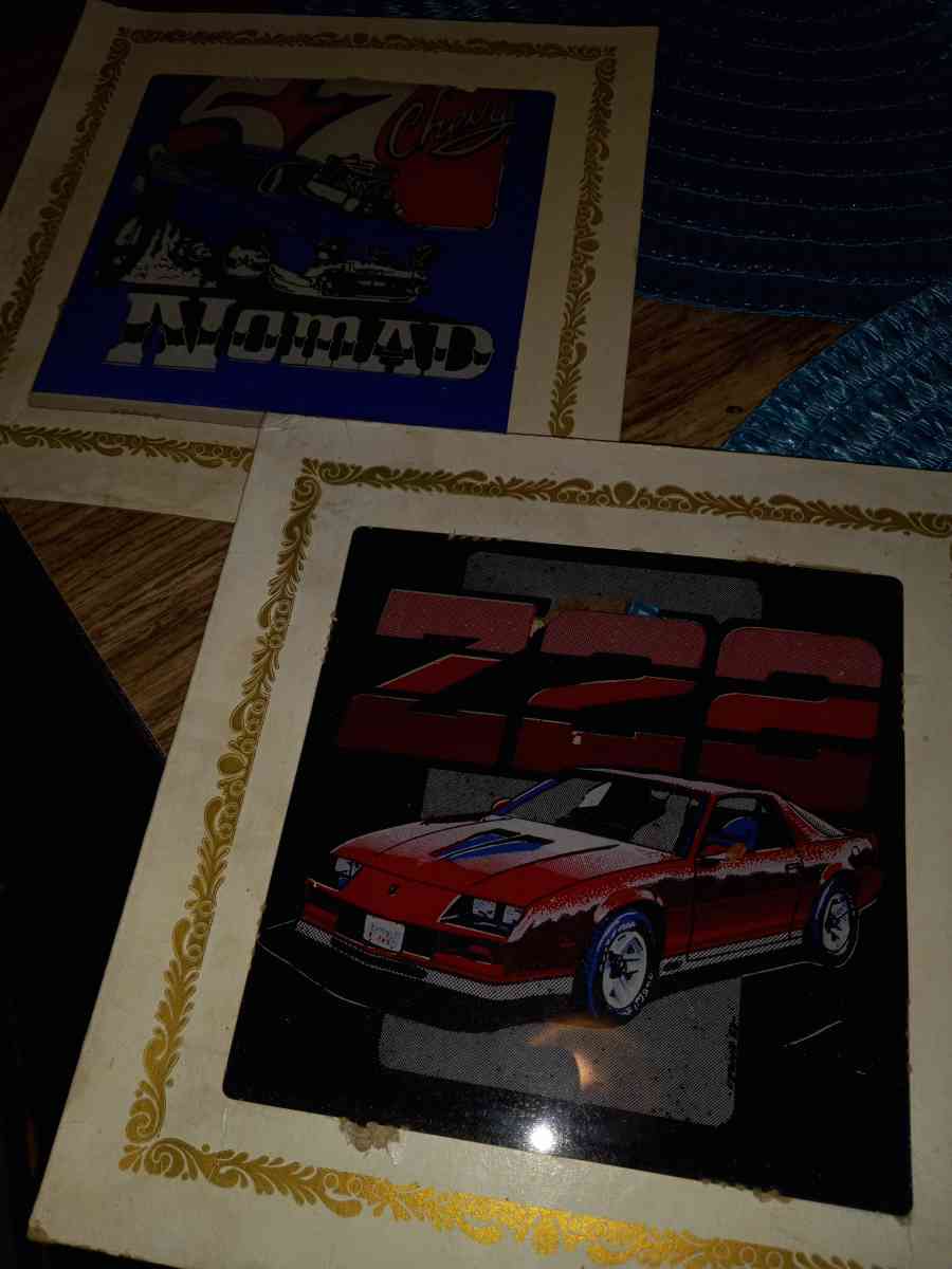 Carnival mirror with cars