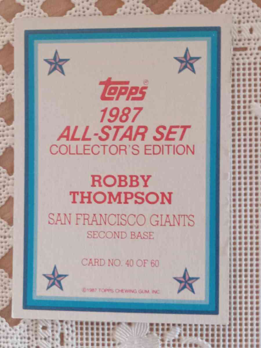 baseball card - Monett, Missouri - FleaMarketBay