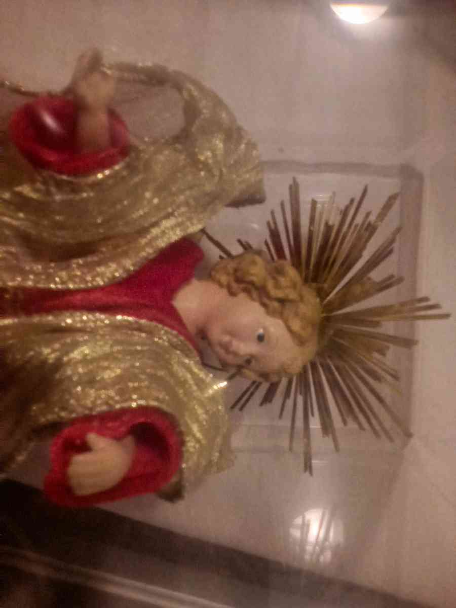 Antique Porcelain Christmas Angel with case - Hanover, Pennsylvania - FleaMarketBay