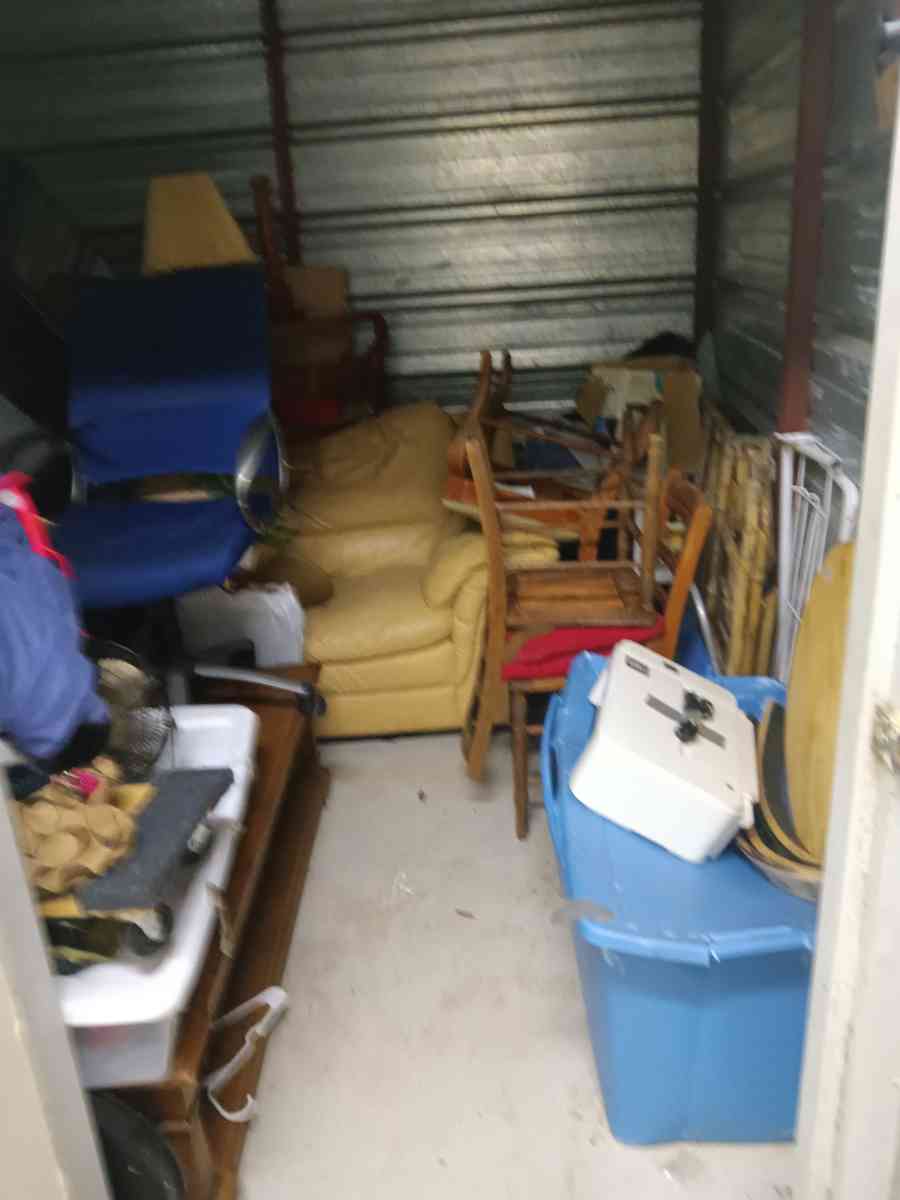 contents of a storage unit