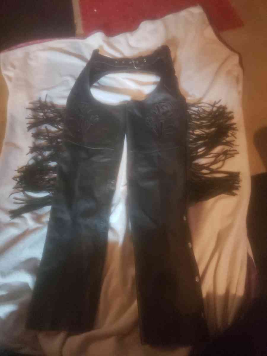 motorcycle leather chaps - Redfield, South Dakota - FleaMarketBay