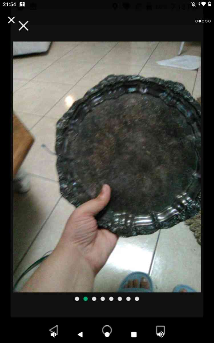 I have a heavy duty silver plated  platter - Casselberry, Florida - FleaMarketBay