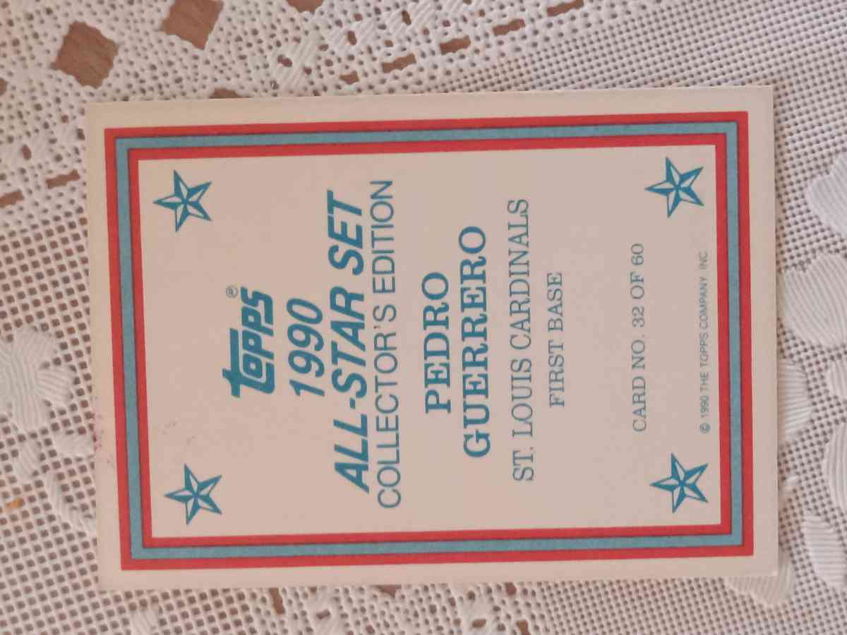 baseball card - Monett, Missouri