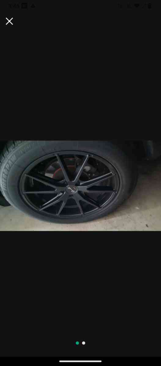 Gianelle 20 inch rims with tires - Aliso Viejo, California