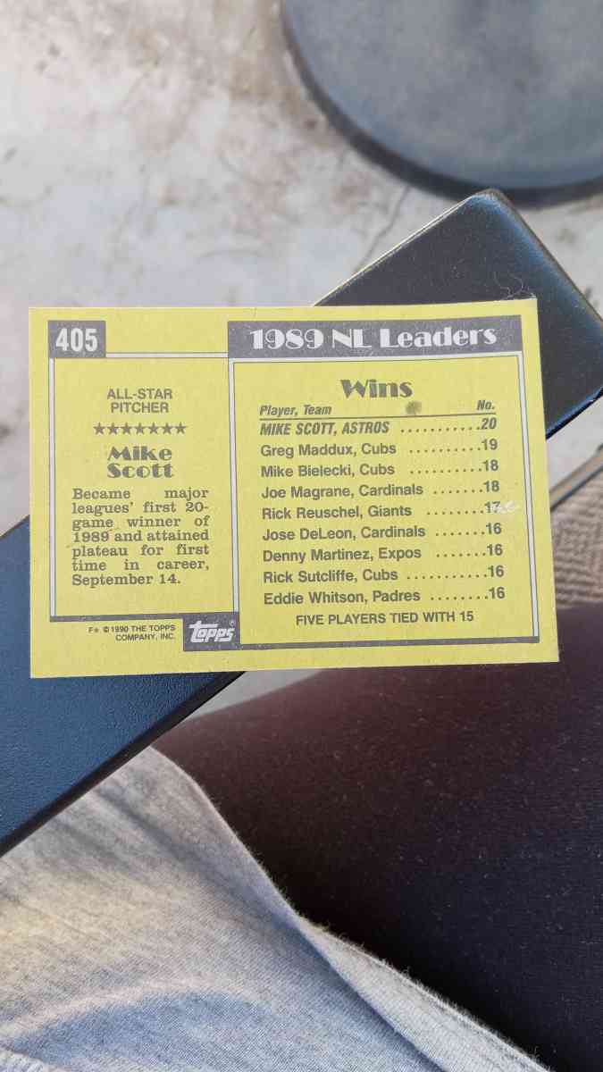 baseball card - Monett, Missouri