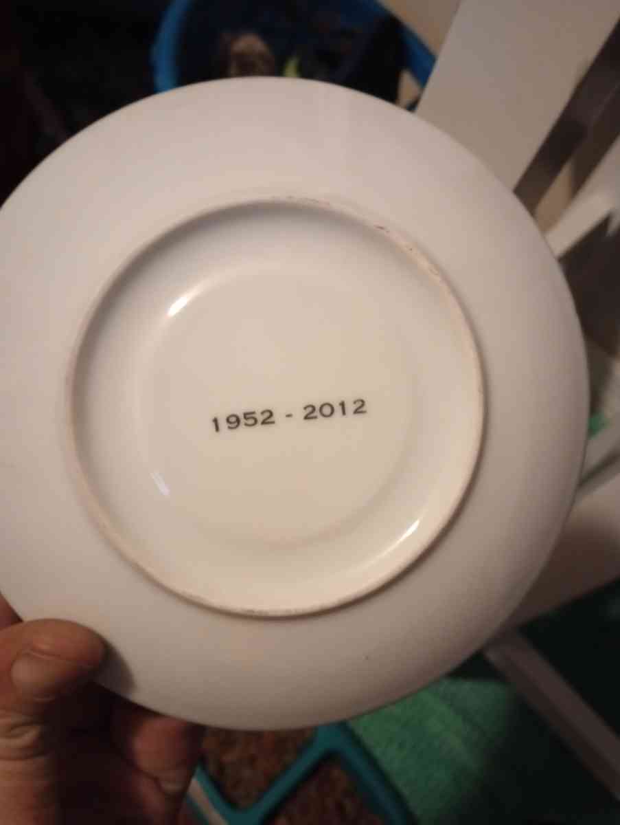 ANTIQUE TEA CUP AND PLATE OF QUEEN DIAMOND JUBILEE 25 OBO - Spring Hill, Florida - FleaMarketBay