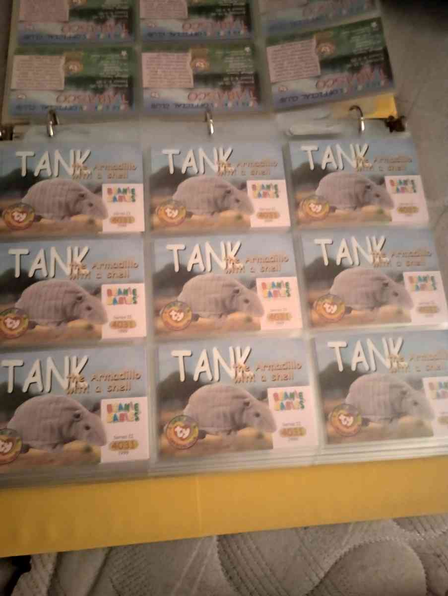 BEANIE BABIES COLLECTION CARDS IN BINDER - Spring Hill, Florida - FleaMarketBay