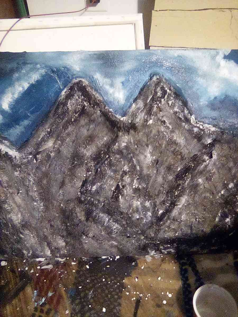 3d land scape mountain view painting - Denver, Colorado - FleaMarketBay