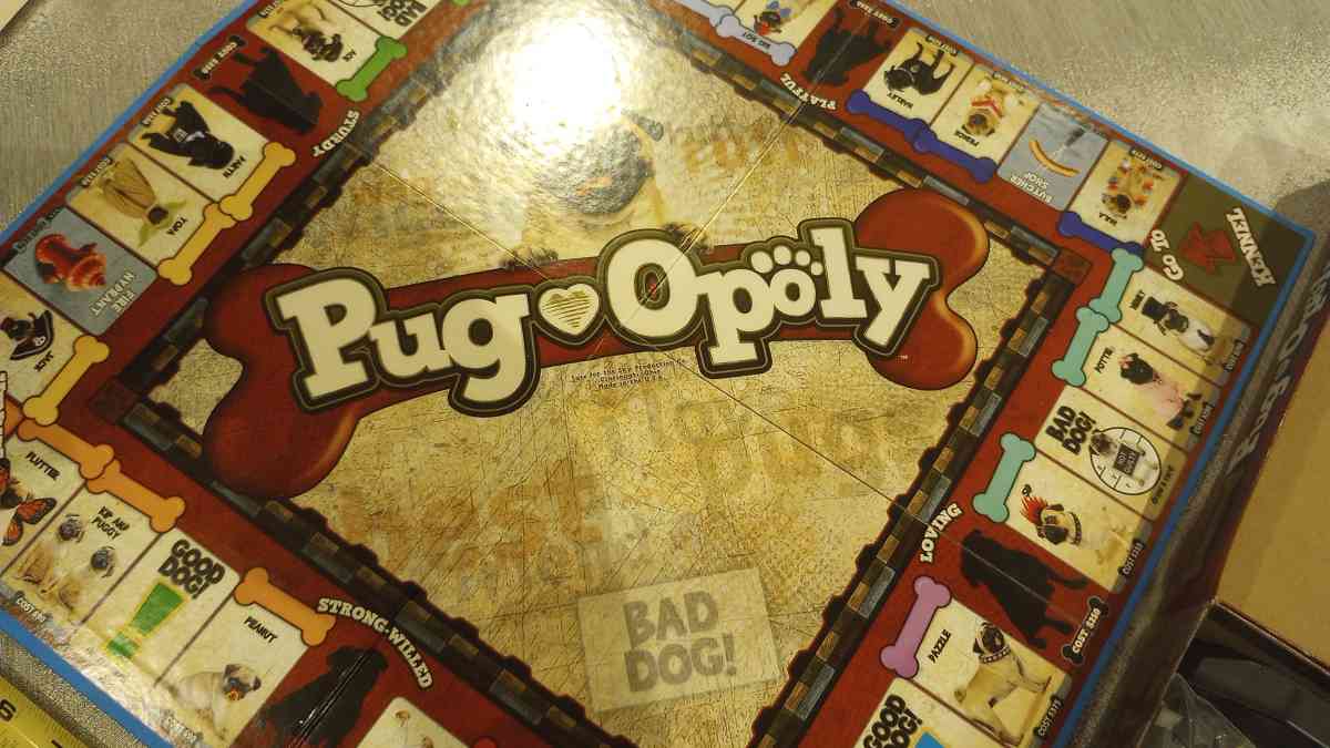 Pugopoly the Monopoly pug dog board game - Hollywood, Florida - FleaMarketBay