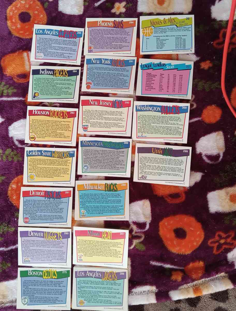 basketball cards - Monett, Missouri - FleaMarketBay