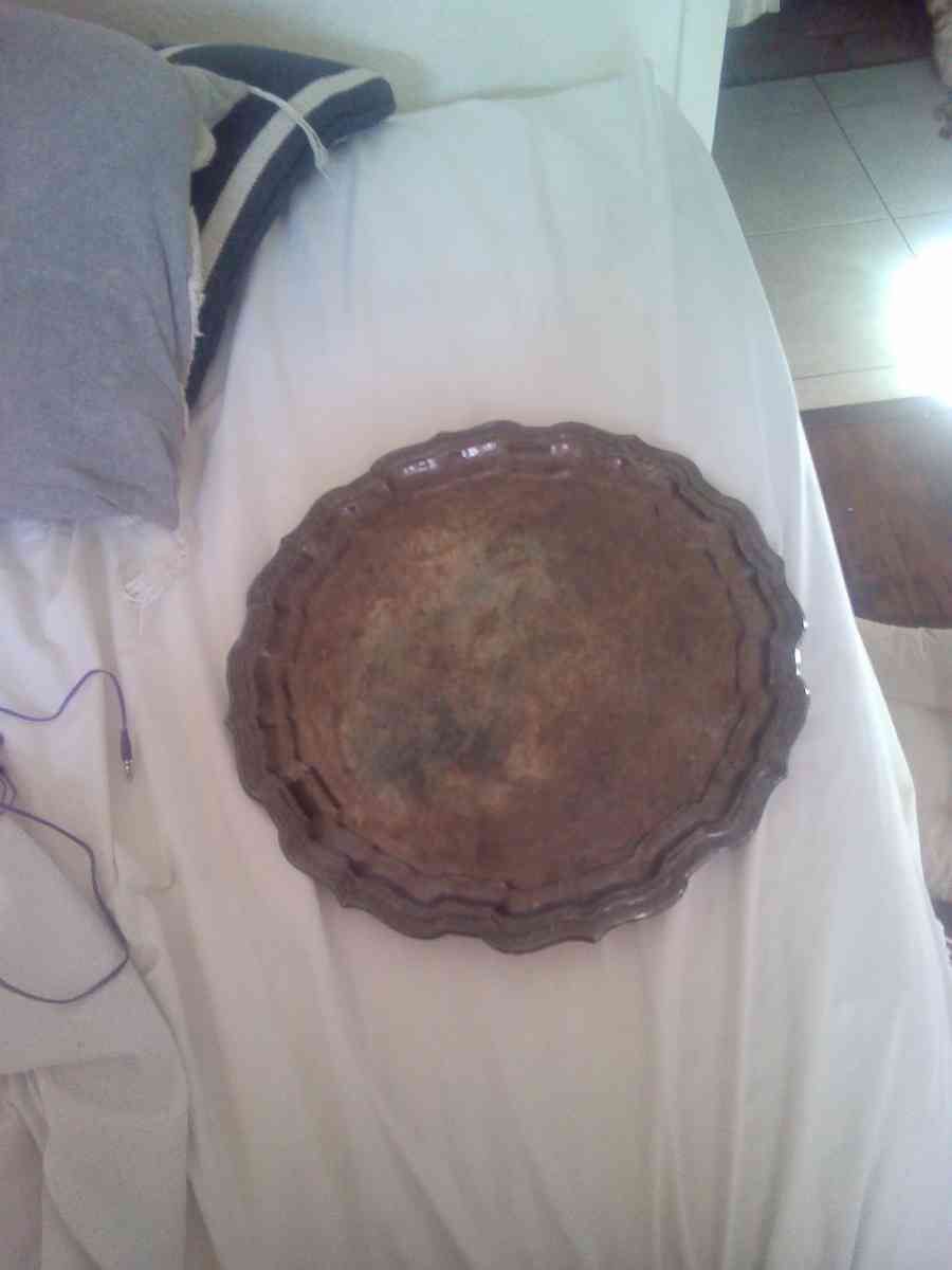silver plated platter