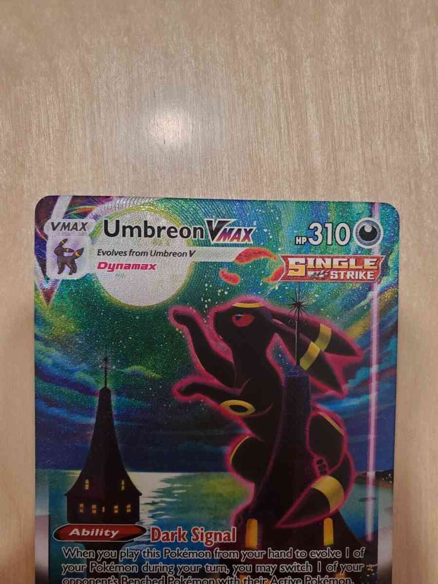 Umbreon VMAX Alternate Art Secret Rare  215203  Evolving Ski - Henry, Tennessee