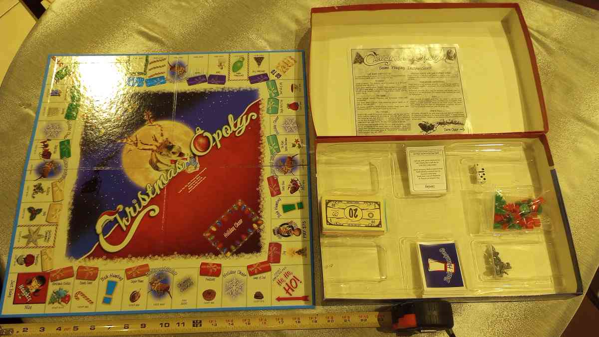 CHRISTMAS OPOLY Collectible Seasonal Board Game - Hollywood, Florida - FleaMarketBay