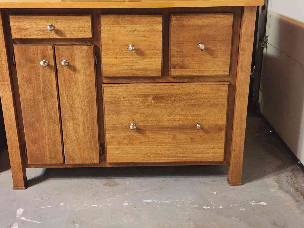 Catskills Craftsman Kitchen Deep Drawer Island With 2 Additi - San Clemente, California - FleaMarketBay