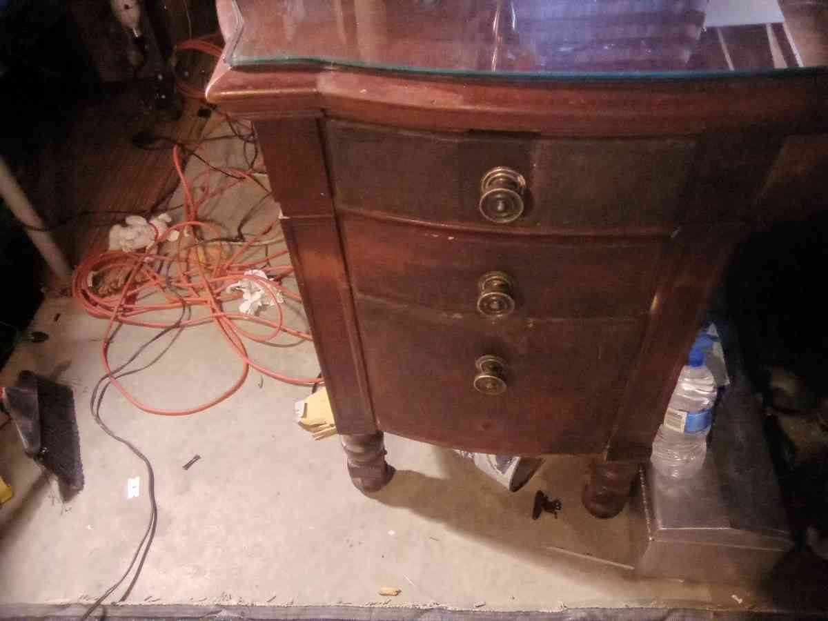 antique late 1800s tongue and groove file cabinet has 4 file - Woodward, Oklahoma