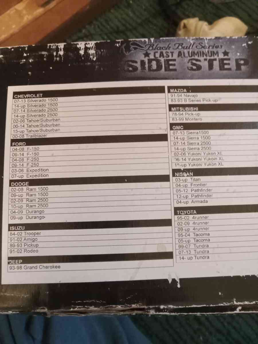 side step for trucks - Tampa, Florida