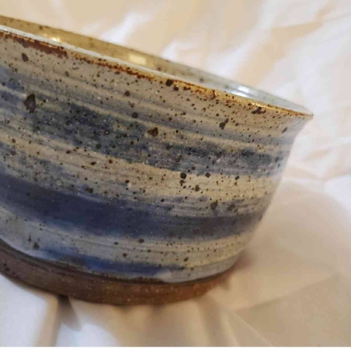 Handmade Rustic Pottery Bowl - Littleton, Colorado - FleaMarketBay