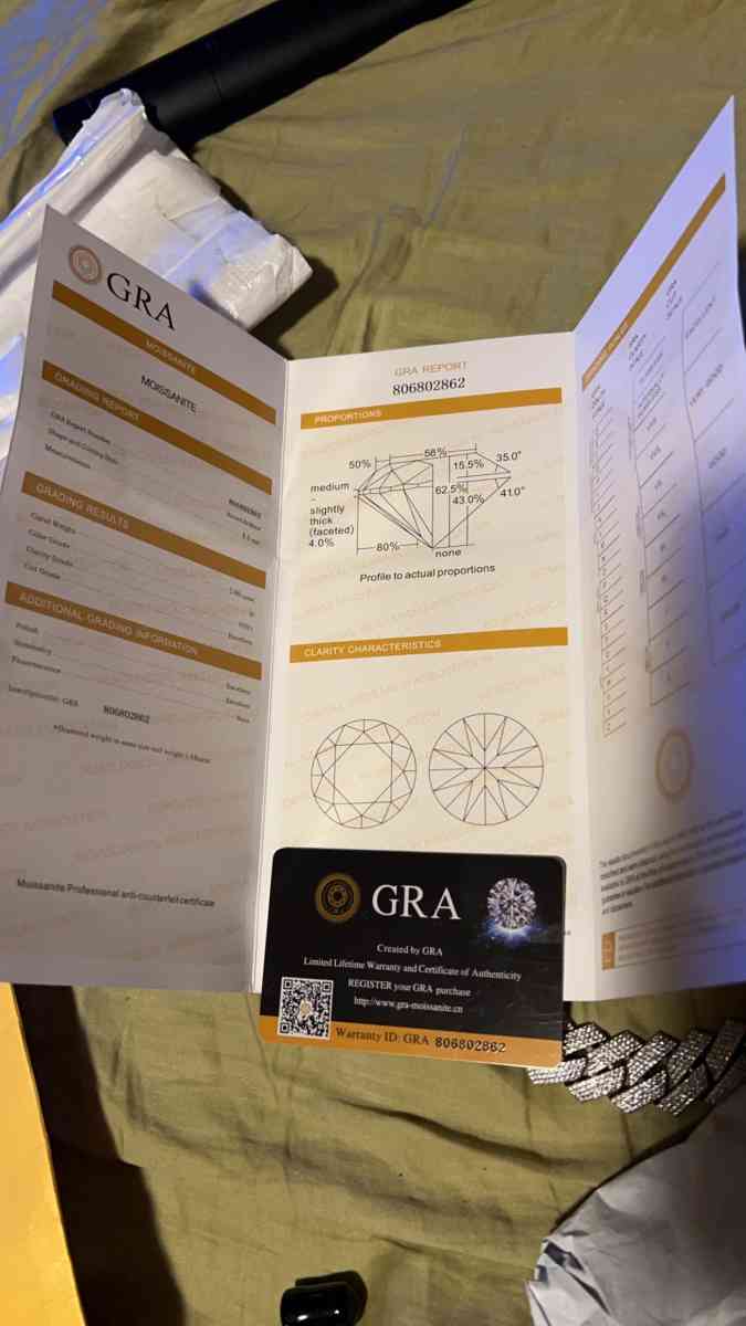 VVS Moissanite Chain - Brooklyn, New York - FleaMarketBay