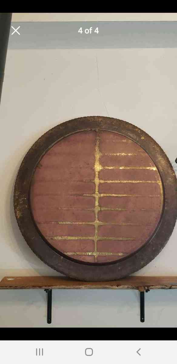 Vintage Brass Tray Tabletop - Littleton, Colorado - FleaMarketBay