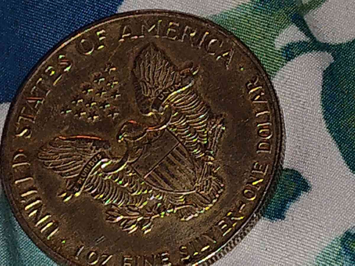 dollar silver coin - Acampo, California