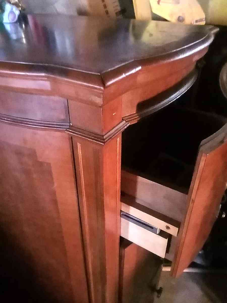 antique late 1800s tongue and groove file cabinet has 4 file - Woodward, Oklahoma - FleaMarketBay