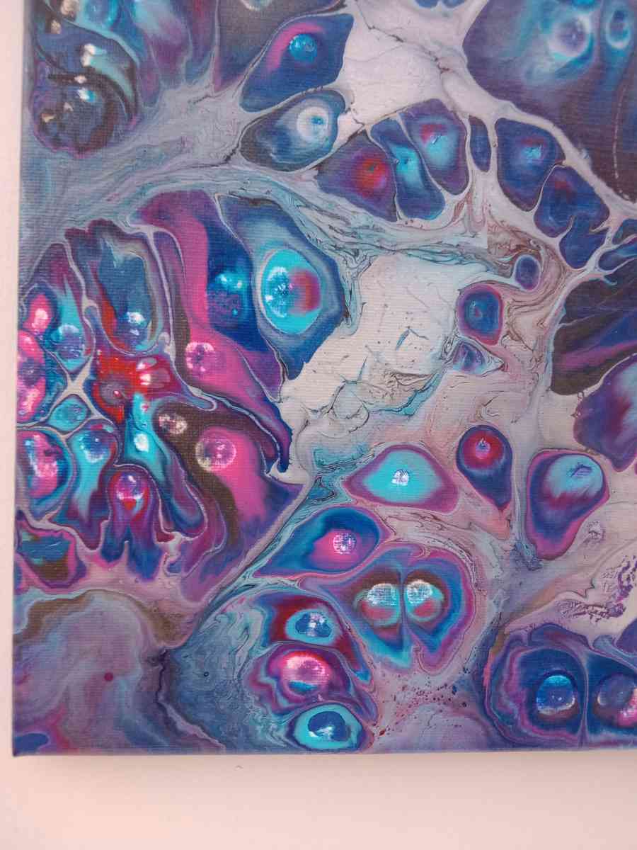 Acrylic Painting on a 12 inch x 12 inch x 1 inch canvas - Christiana, Tennessee - FleaMarketBay