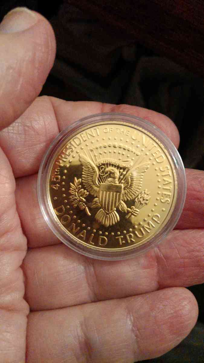 Trump tribute coin - Lemoore, California - FleaMarketBay