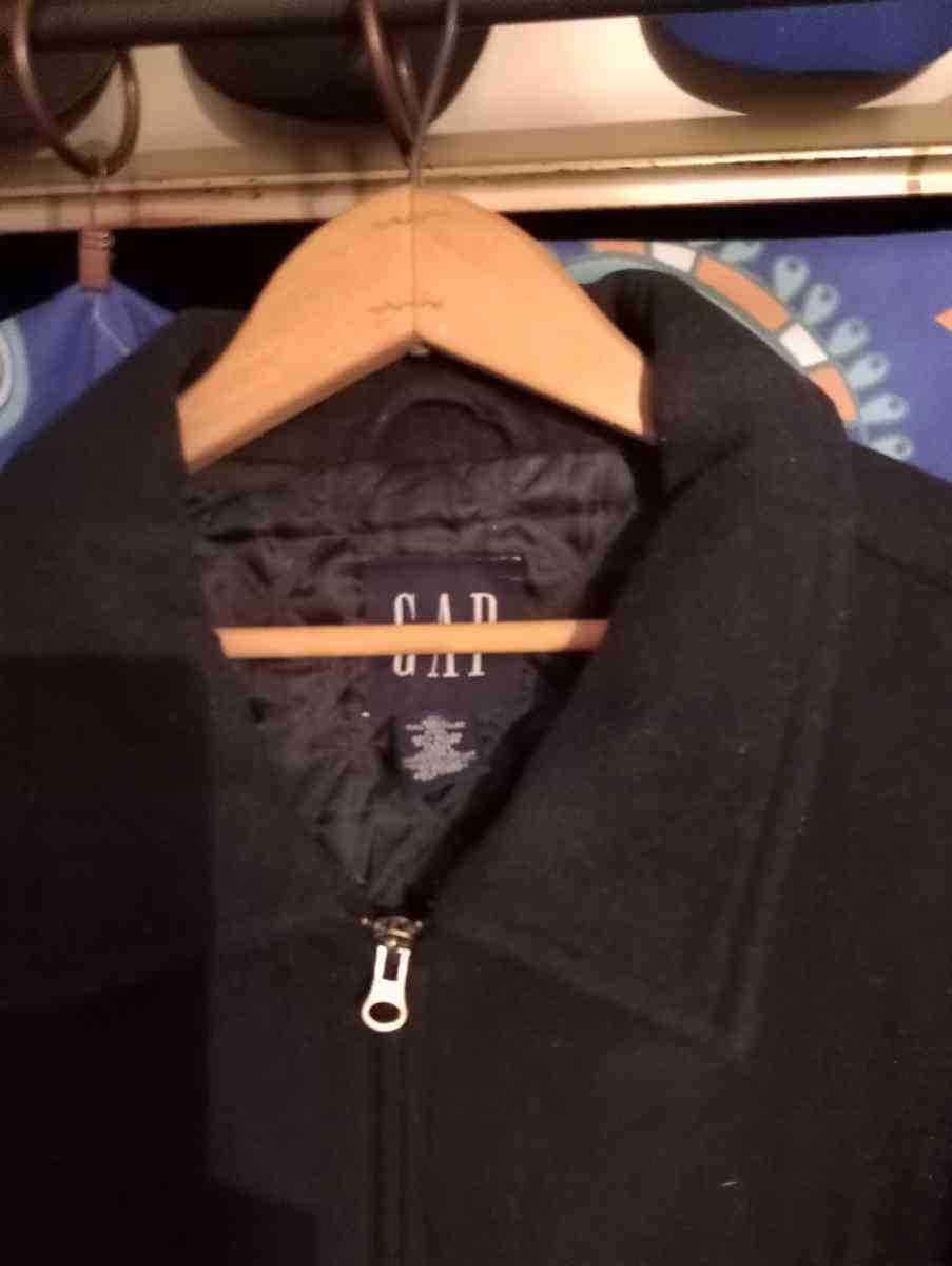 Wool Pea Coat Sz L - Asheville, North Carolina - FleaMarketBay