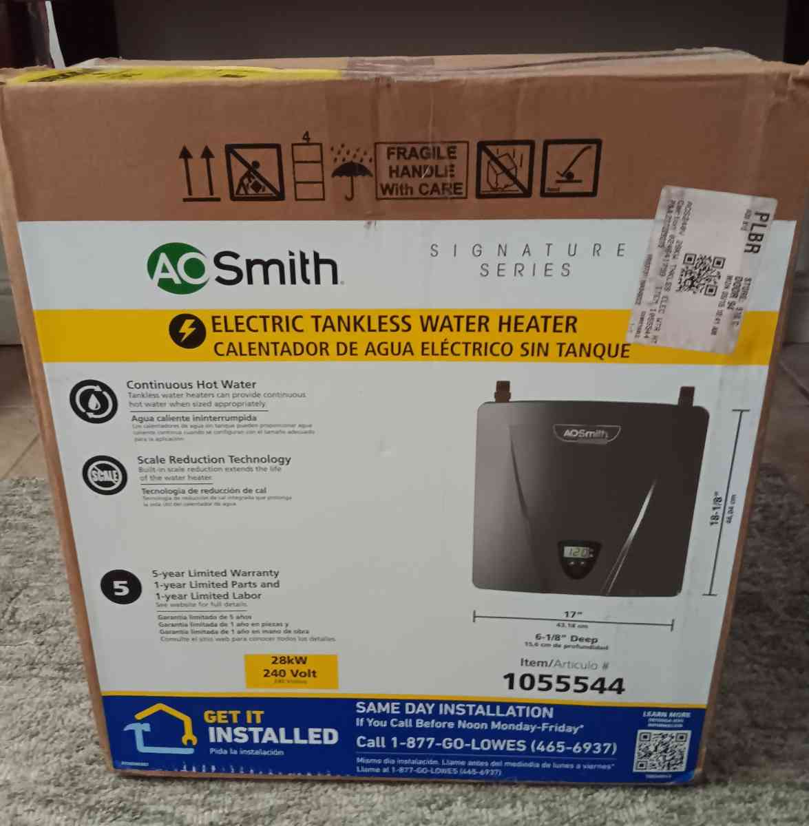 Tankless Water Heater - Garland, Texas