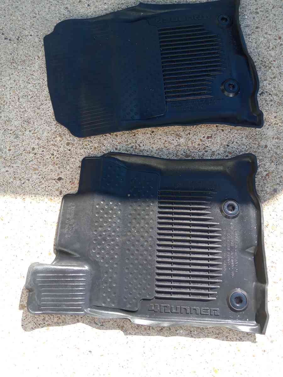 ALL WATER FLOOR MATS 4RUNNER - Arlington, Texas - FleaMarketBay