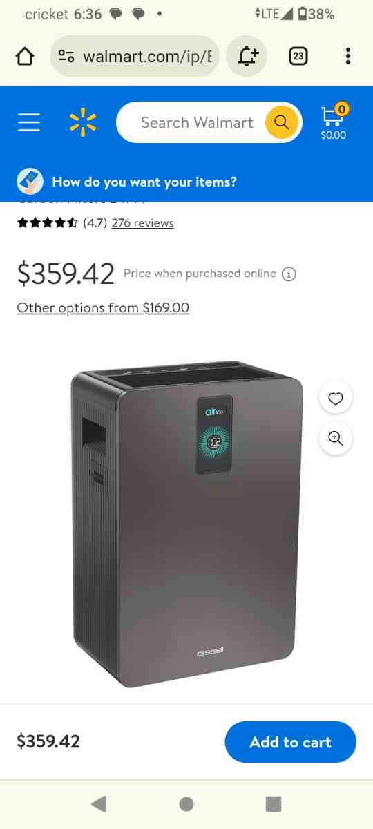 Bissell Air400 Hepa Air Purifier - Eugene, Oregon - FleaMarketBay