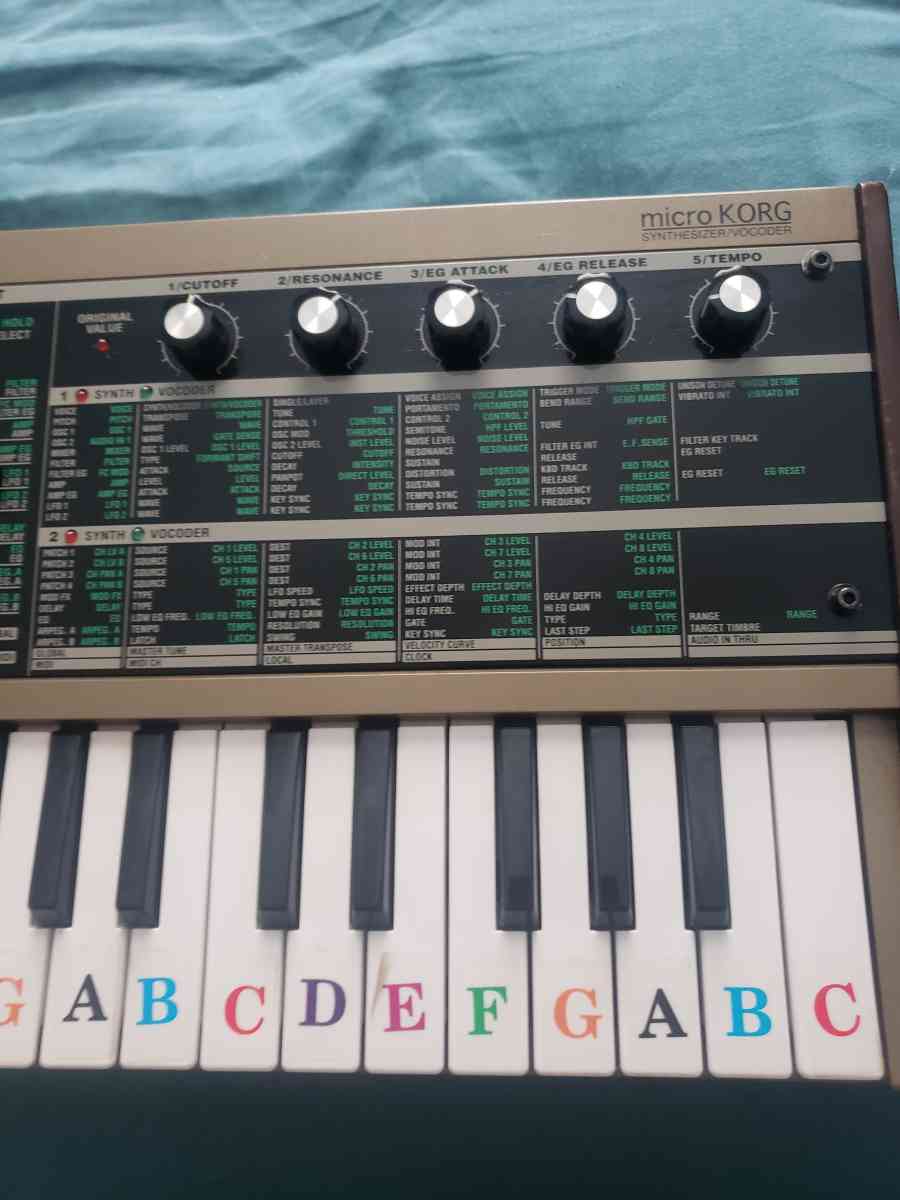 korg microkorg synthesizer - Jacksonville, Florida - FleaMarketBay