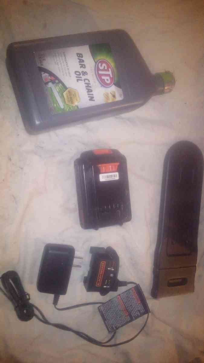 20V Max Electric Chainsaw - Findlay, Ohio - FleaMarketBay