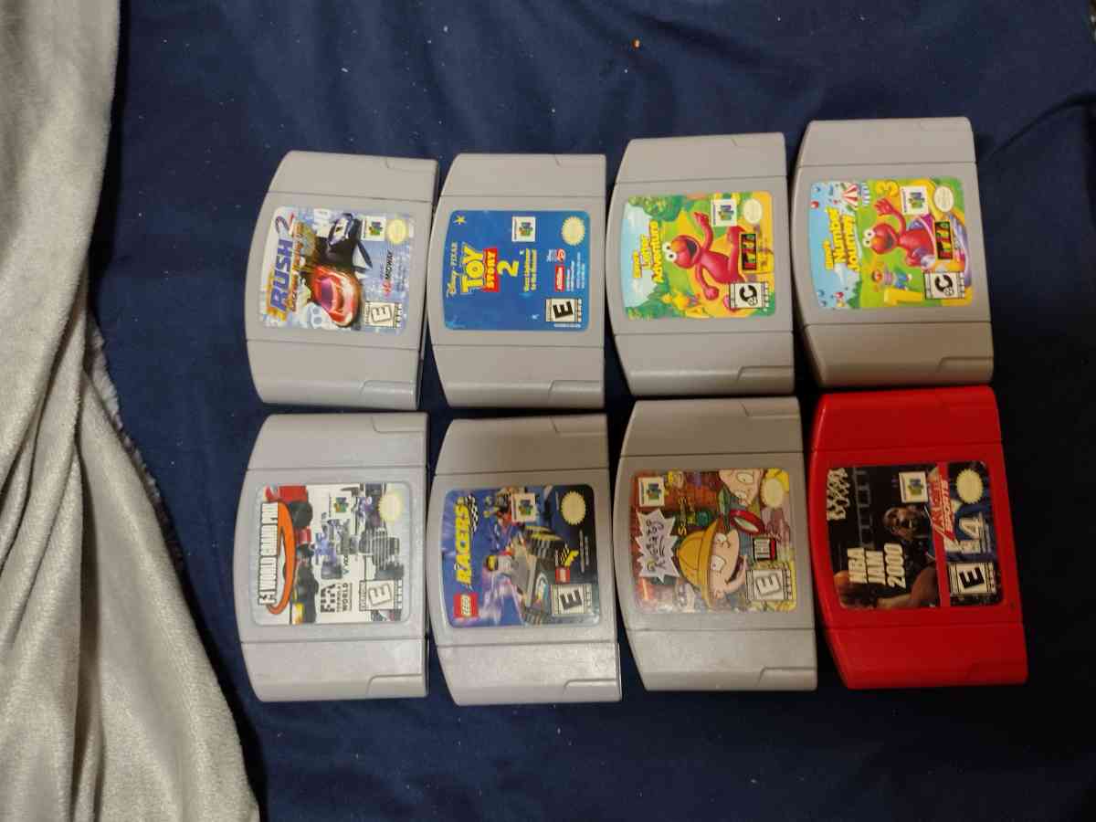 Nintendo 64 game bundle - Gouldsboro, Pennsylvania - FleaMarketBay