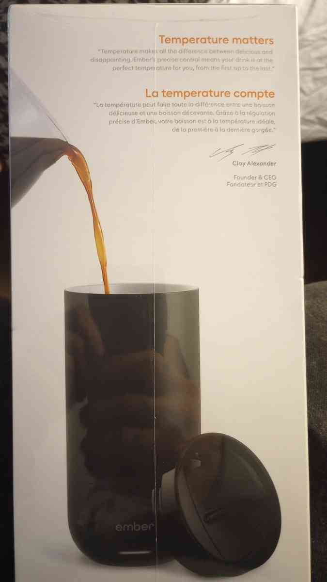 Ember smart tumbler - Anoka, Minnesota - FleaMarketBay