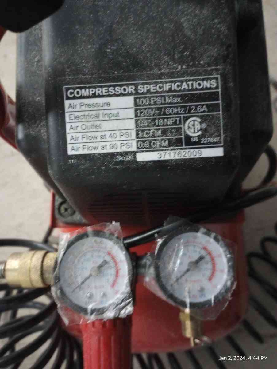 Pneumatic Air Compressor - Portland, Oregon - FleaMarketBay