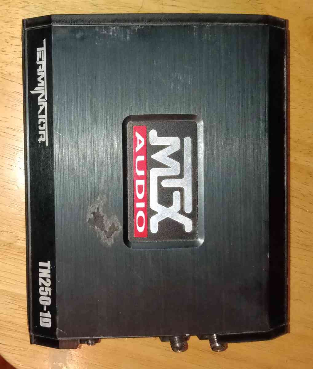 2 Terminator MXT Audio Subs in Box MXT 1200 Watt Amp - Lawrenceburg, Tennessee - FleaMarketBay