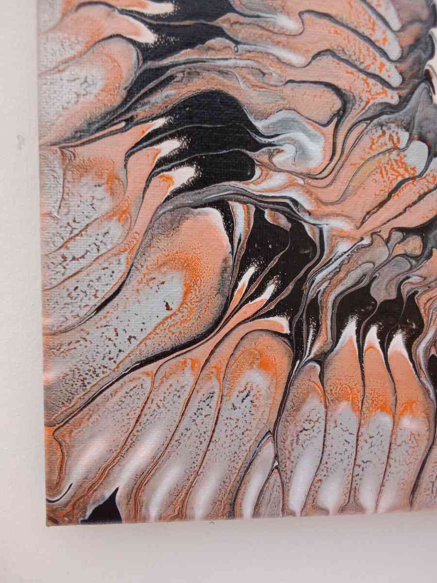 Arylic Painting on a 12 inch x 12 inch x 1 inch canvas - Christiana, Tennessee - FleaMarketBay