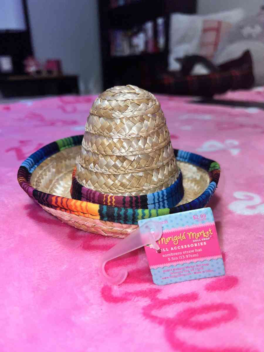 sombrero straw hat for dolls - Portland, Oregon