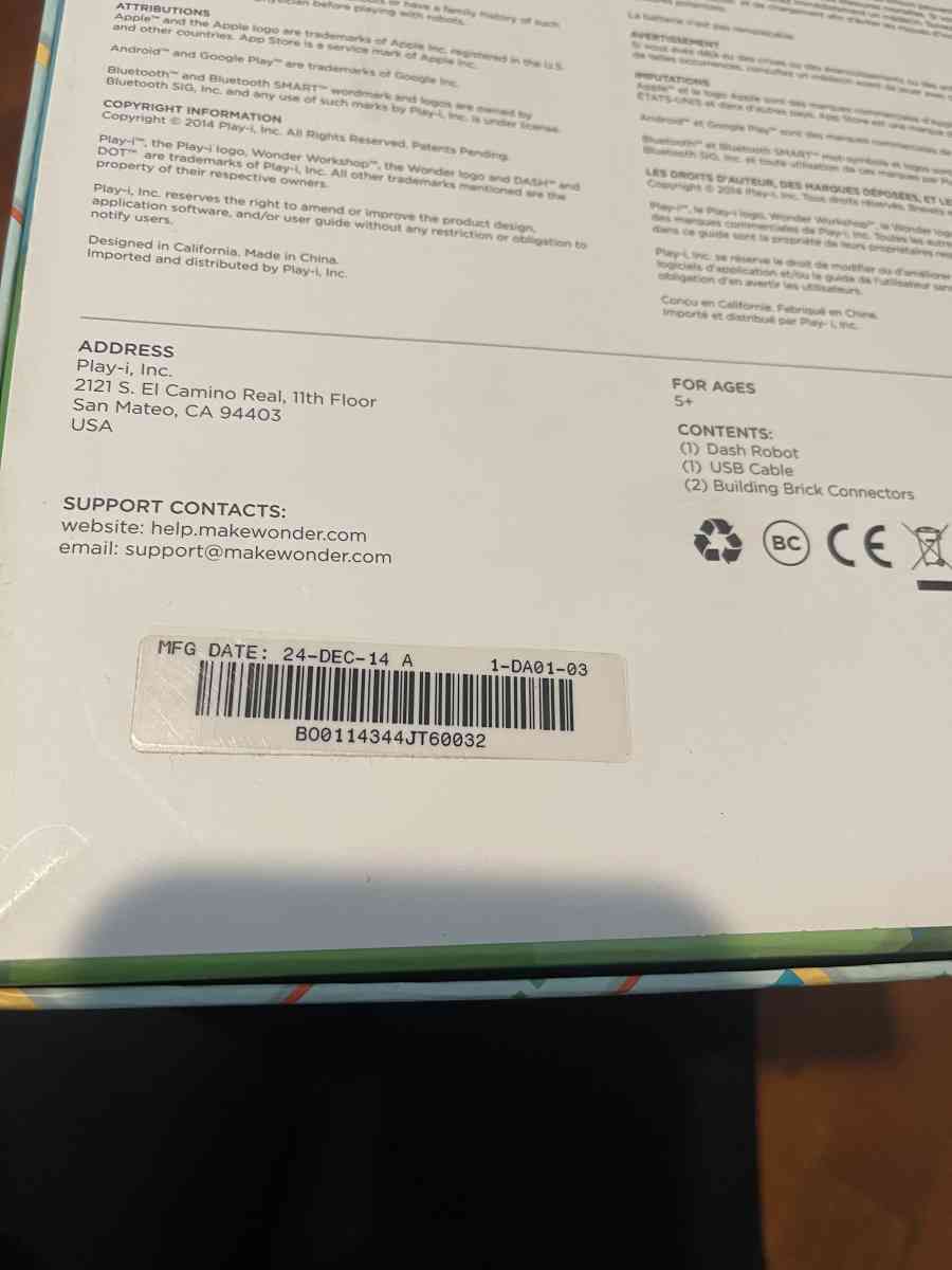 wonder workshop dash and dot - Lyndhurst, New Jersey - FleaMarketBay