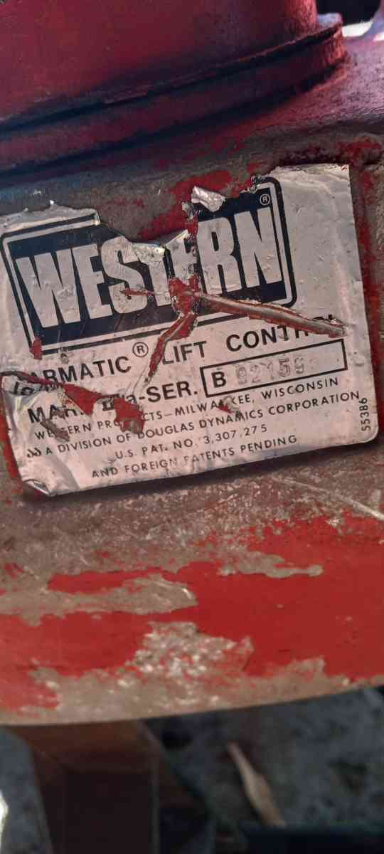 79 Western straight blade plow