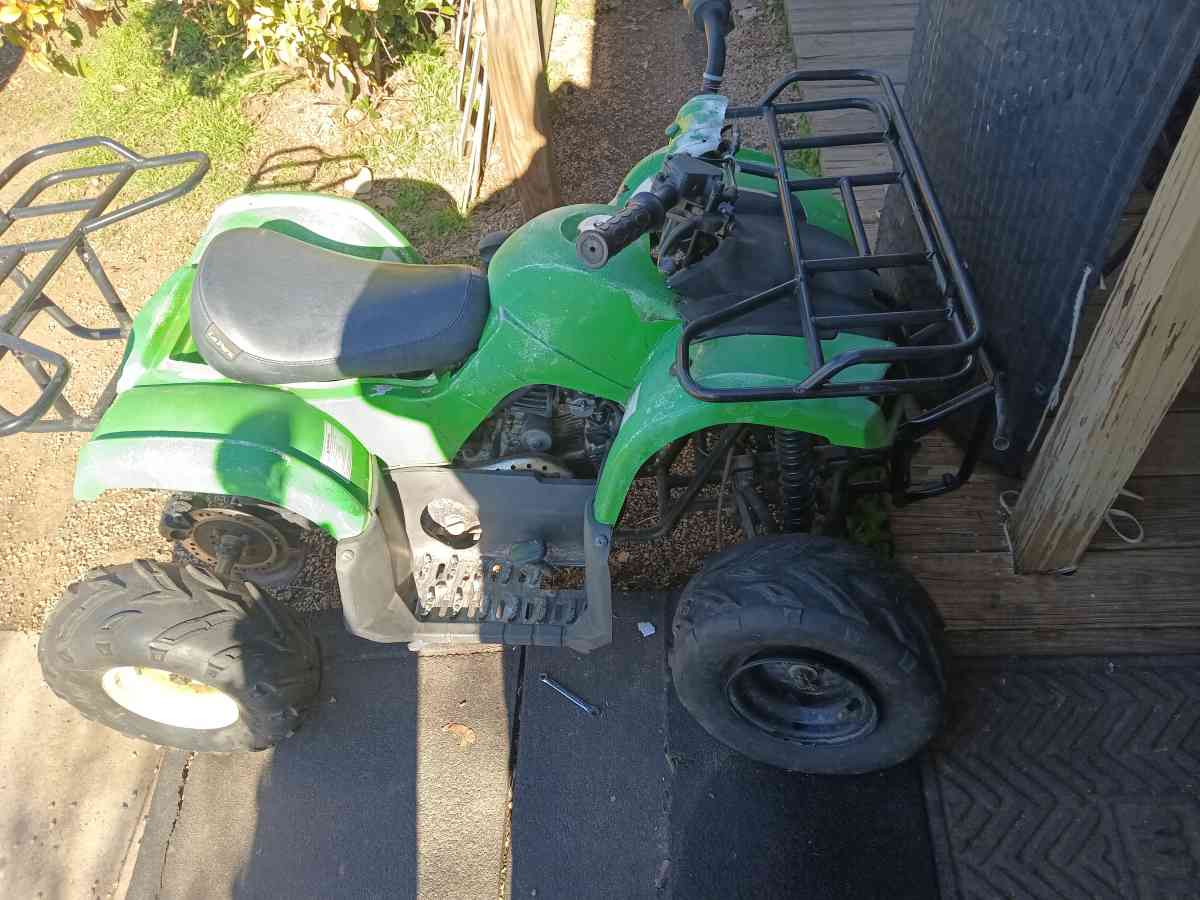 125cc 4wheeler runs