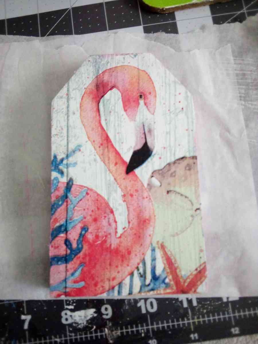 flamingo shelf sitter - Wellford, South Carolina